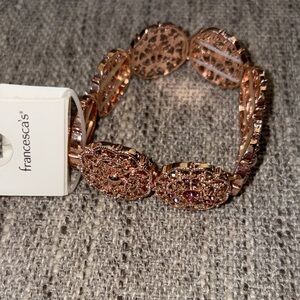 Francesca's Collections Rose Gold Bracelet